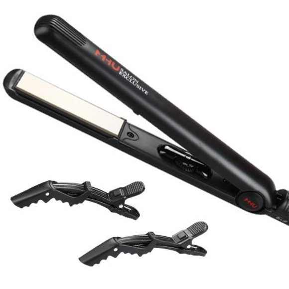 Professional Negative Ion Hair Straightener,Ceramic Flat Iron with 1 Inch Titani - Picture 2 of 9
